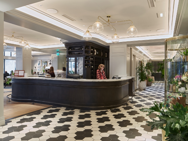 Reception desk to illustrate Data Cabling Electrician Essential, Technical Services