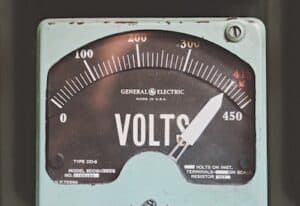 Antique Voltage Meter