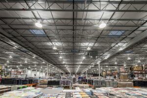 A commercial lighting project at Costco Vancouver, WA