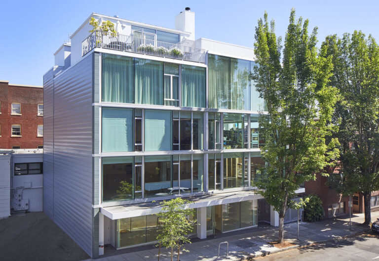 Exterior photo of a private residence in Portland that was newly constructed